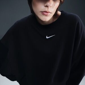 Nike Black Sweatshirt with White Logo